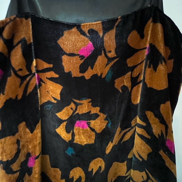 NWT Milly Gabbi Velvet Floral Dress - Picture 4 of 7